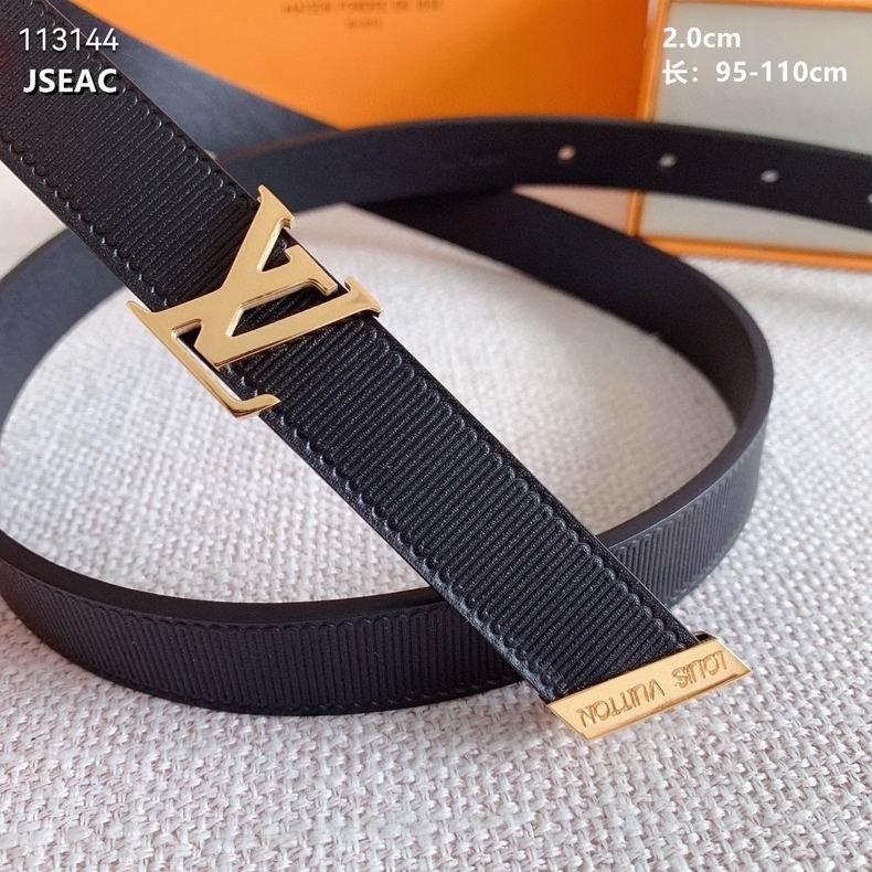 LV belt 20mmX95-110cm 8L08